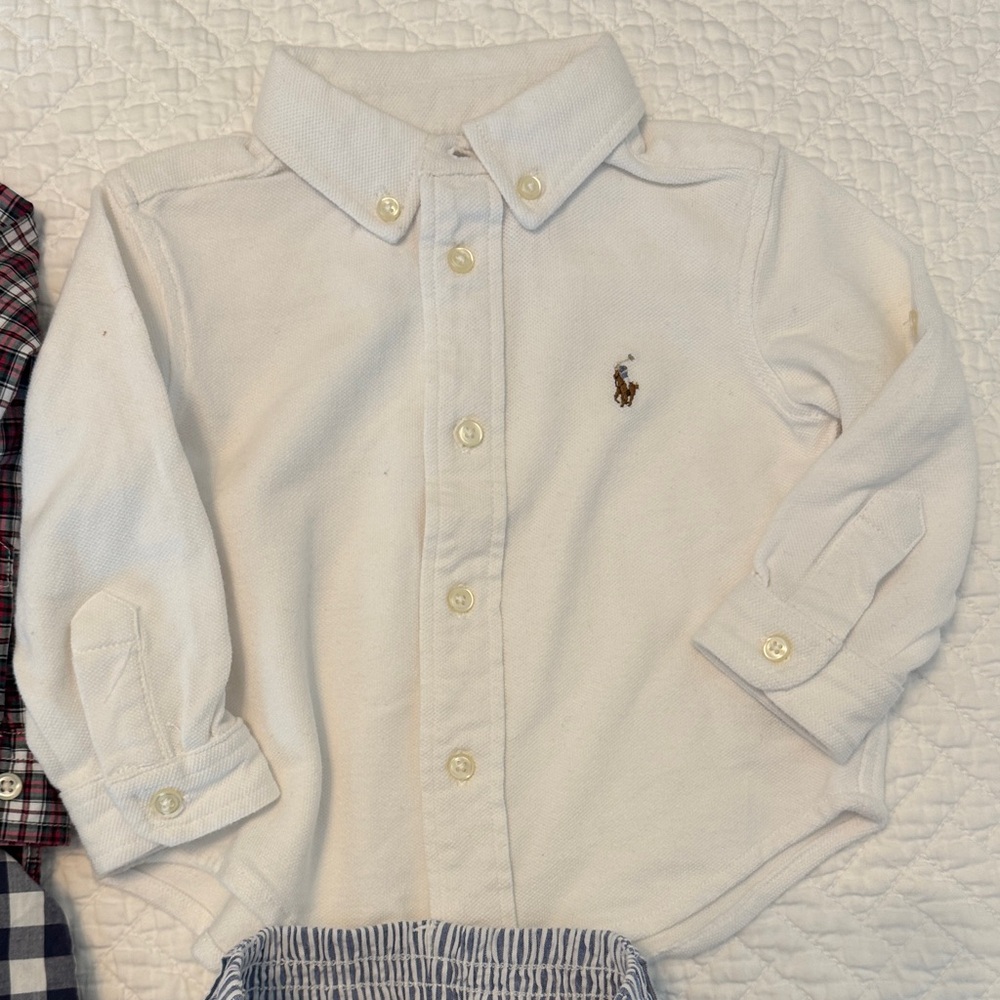 5 piece bundle (Ralph Lauren, GAP, Carter’s) size 9-12 months - Picture 4 of 9